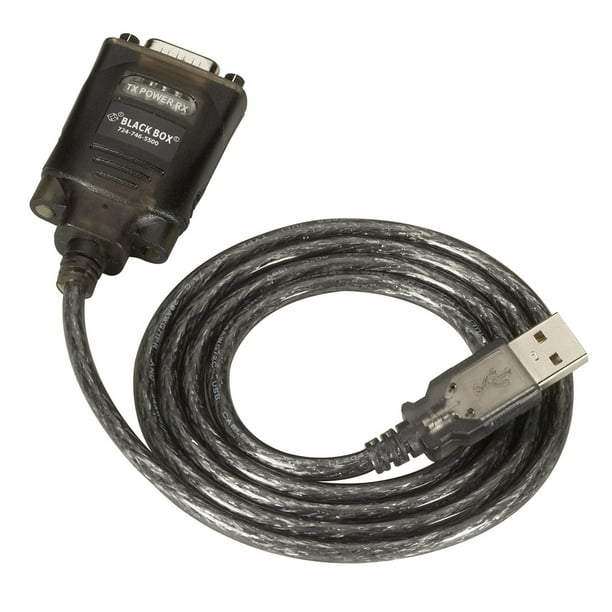 Black Box USB to RS232 Converter DB9, 1Port