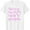 White, variant on Serve God Help People Christian Novelty Graphic Womens T-Shirt Black Small