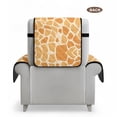 thumbnail image 7 of TSOVTHRID Giraffe Orange Print Recliner Chair Covers with Pocket Single Reclining Slipcover Non-Slip Lazy Boy Recliner Armchair Cover with Elastic Strap Furniture Protector for Pets, 7 of 7