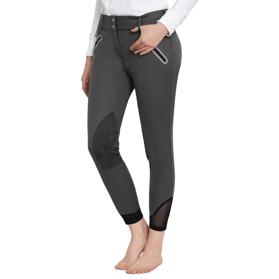 TuffRider LADIES YETI SOFT SHELL KNEE PATCH BREECHES