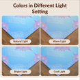 thumbnail image 7 of Design&I 8'x10' Washable Area Rug Extra Large Skid-Resistant Low Profile Aesthetic Motif Pastel Bubble Kawaii Scale Purple Mermaid Refined for Living Room, Family, 7 of 7