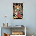 thumbnail image 4 of Nostalgic Vintage City Travel Poster of Cali Featuring Cobblestone Streets And Art Style Canvas Poster, 4 of 8
