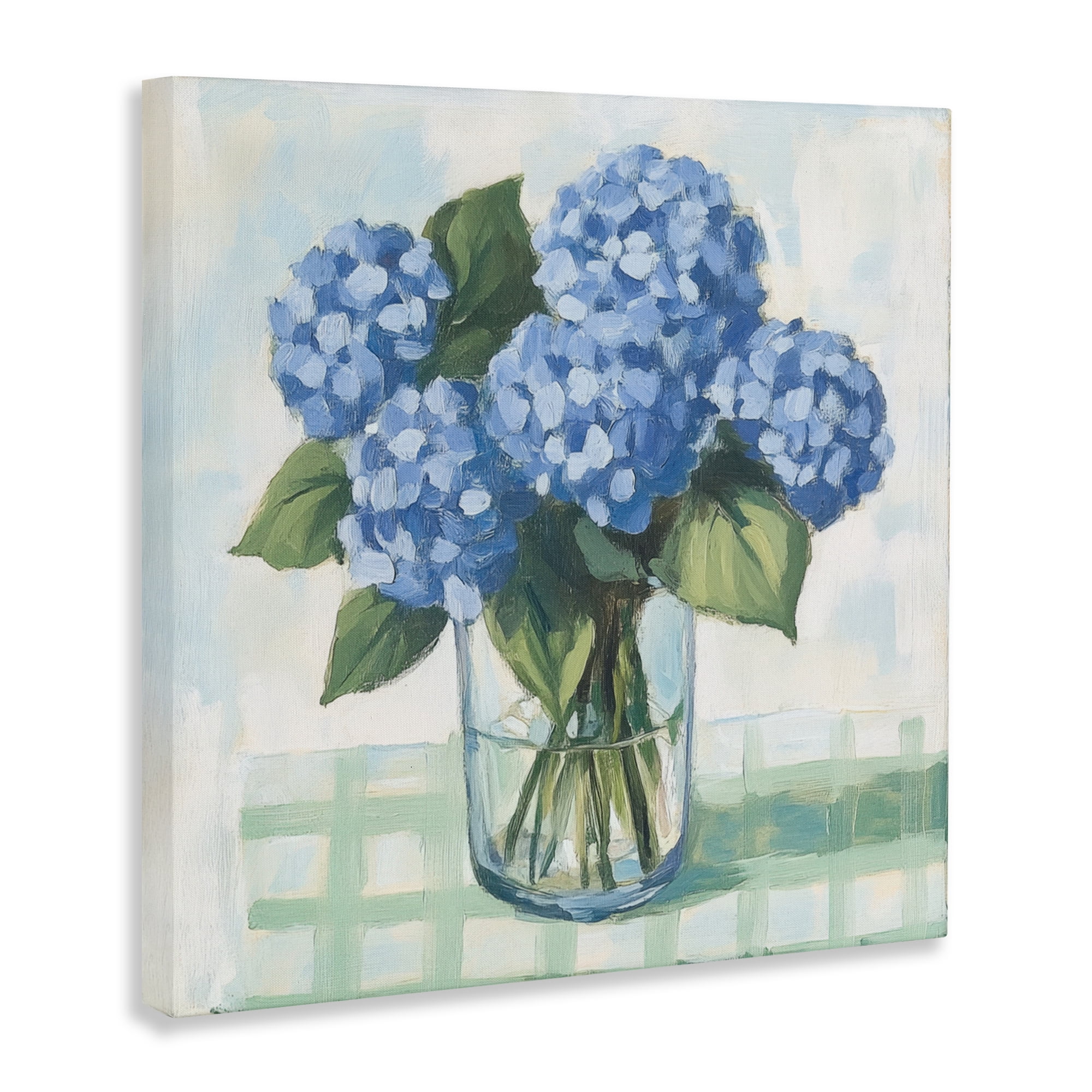Stupell Industries Quaint Picnic Hydrangeas Canvas Wall Art, design by Petal Prints Design