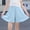 Blue, variant on Girls Ruffle Athletic Shorts with Pockets High Waisted Kids Sport Shorts for Soccer Basketball Running White 12-13 Years