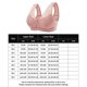 thumbnail image 2 of Conjunto de lencería Sujetador transpirable para mujer, sujetadores de encaje acolchados de soporte alto, ropa interior suave y cómoda para el día a día Kuymtek Rosa T 52 para Mujer, 2 of 5