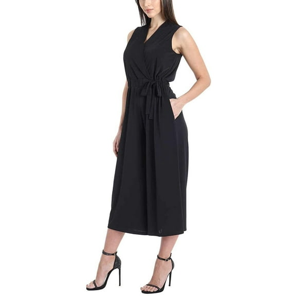 Sandra Darren Ladies' Jumpsuit black Sleeveless Size S