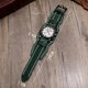 thumbnail image 4 of Reloj de pulsera híbrido de cuero Fernando verde, 4 of 8