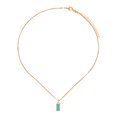 thumbnail image 2 of YYKihy Necklaces For Women Gold Plated Birthstone Necklace For Women Mothers Dainty Gold Necklace Blue Green Cubic Zirconia Pendant Necklace Birthday Gifts For Women J, 2 of 9