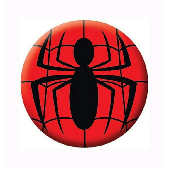 Spider-Man Symbol Button