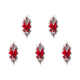 thumbnail image 2 of Guirnalda Decorativa Ambiente para El Navideña (sin Luz) Color Rojo 5 Uds., 2 of 4