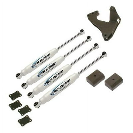Pro Comp Suspension 2 Inch Lift Kit with ES9000 Shocks K4030B Fits select: 2005-2007 FORD F250