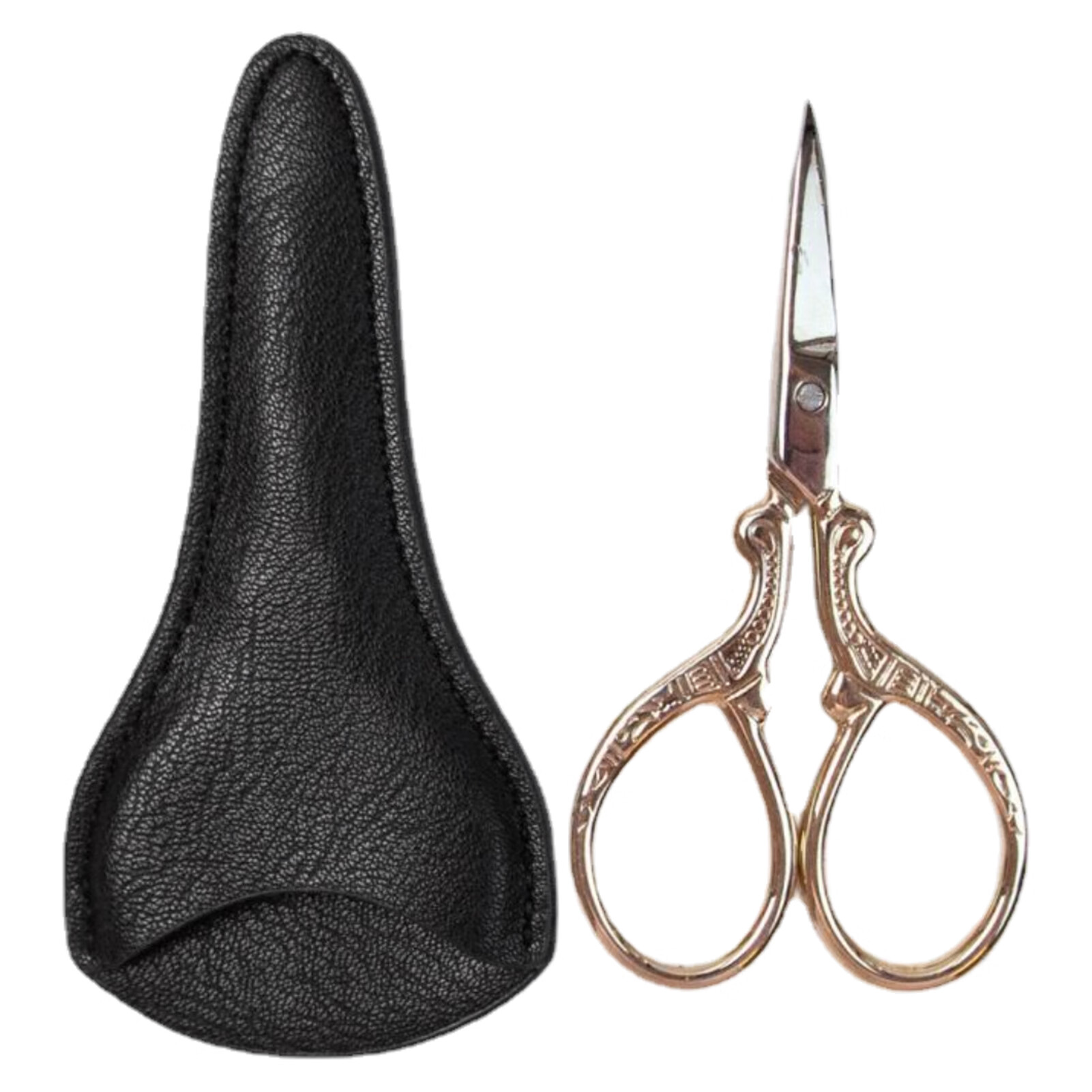 Goxfaca Small Sewing Scissors With Cover Embroidery Scissors With Leather Scissors Cover