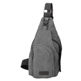 thumbnail image 1 of Canvas Sling Bag Crossbody Backpack Hiking Daypack Rucksack for Men Women Outdoor Cycling Travel, 1 of 5
