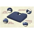 thumbnail image 2 of Extra Firm Extended Seat Cushion 15"x20" Charcoal, 2 of 5