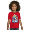 thumbnail image 3 of Smurfette Cartoon American Cutie USA Girls Kids T Shirt Tees Teen Brisco Brands X, 3 of 6