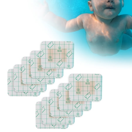 Disposable Baby Navel Sticker, 10 Pack, Prevents Water Pollution During Bath Swim