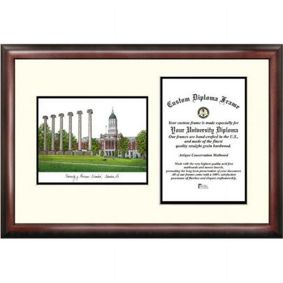 Campusimages MO999LV University of Missouri Legacy Scholar Diploma Frame
