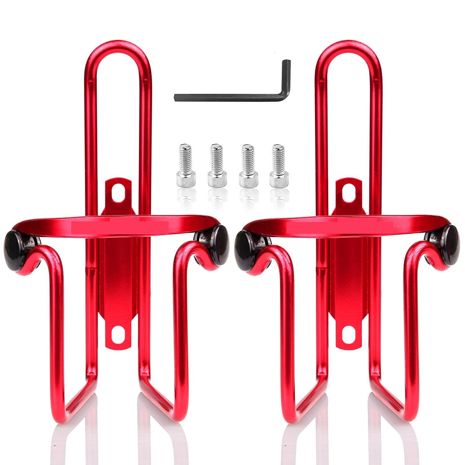 Bicycle Water Bottle Cages, Standard Lightweight Aluminum Cycling