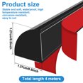thumbnail image 3 of Grusce Door Draft Stopper Rubber Door Draft Stopper Well sealed Door Draft Stopper Easy to install Door Draft Stopper Easy to Clean Door Draft Stopper for Bedrooms, 3 of 7