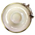 thumbnail image 6 of Chip Dip Platter Snack Plate - for Chips Crackers Salsa Sauce and Artisanal Bread Slices-Dip Tray with Built-in Bowl-Rosemary Flower Accent-Chip Platter - 13.25 x 12.5 x 2.5 Inches, 6 of 7