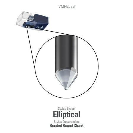 Audio-Technica - Audio Technica VMN20EB Elliptical Bonded Stylus - Navy