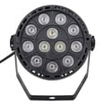 thumbnail image 3 of Ac90-240V 12 Led Par Light 8 Canales Rgbw Luz de Escenario de Mezcla de Colores para Fiesta TOMSHOO Luz de escenario, 3 of 7