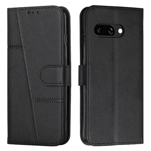 Funda Flip para FOXDOCK GooGle Pixel 9A – Carcasa delgada y resistente a impactos con soporte para uso diario y profesional