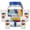 Blue, variant on FIFA World Cup 2026 1.4 Gallon Beverage Dispenser & 18.5 oz Cup Set, Blue
