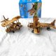 thumbnail image 2 of Desktop Wood Warplane Model Desktop Airplane Decor Craft for Home Hotel Office, 2 of 4