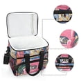 thumbnail image 6 of FORMRS Insulated Cooler Bag 24 Cans Capacity Soft Leakproof Lunch Box with Side Pockets, Art Cat, 6 of 7