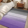thumbnail image 5 of Rectangle Area Rug 4x6ft, Purple Plank Retro Farm Wood Board Non-Shedding Washable Area Rug, Gray Gradient Wood Grain Non Slip Low-Profile Rugs for Living Room, Bedroom Dining Room, 5 of 9