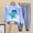 czb# Sky Blue2102, variant on CUZIBR Boys Christmas Clothing Outfit Fall Winter Sleepwear Cute Print Long Sleeve Crewneck Comfortable Homewear For Children Dailywear Streetwear,Khaki,18-24 Months