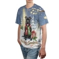 thumbnail image 4 of Merry Christmas Pitbull Snowy Winter with Gifts Tree Decorations All Over Print 3D Shirt Unisex Merch Terrier Dog Lover - 12020, 4 of 6