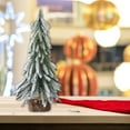 thumbnail image 4 of Christmas Tree Decorations Mini Small Christmas Falling Snow Tree Home Desktop Milieu Scene Arrangement Decoration Props, Usupdd 2025 Christmas Tree Decorations Mini Small, 4 of 6