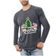 thumbnail image 1 of Blusas y camisas de manga larga con cuello redondo para hombre, ropa deportiva para el hogar, pijamas, camisetas de color liso, blusa deportiva para hombre, poliéster, 1 of 3
