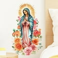thumbnail image 5 of Our Lady of Guadalupe Wall Decal Religious Wall Sticker Virgin Mary Home Decor Catholic Religious Art for Bedroom Living Room Wall Art Decorations Peel and Stick Vinyl Wall Decals for House Decor, 5 of 7