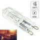 thumbnail image 1 of 2 uds G9 luz de horno resistente a altas temperaturas lámpara de bombilla halógena duradera para refrigeradores hornos ventiladores 40W 500 ℃ Pin bombilla 230V LingWen 8390606468819, 1 of 1