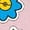 HEATHER PINK, variant on Pokémon - Spring Stickers - Youth Girls Fitted Short Sleeve T-Shirt
