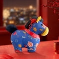 thumbnail image 1 of Adorno de Peluche del Año del Caballo 2026 – Figura de Animal de Peluche Suave Rojo y Dorado con Bordado, Lazo Colgante para Coche, Escritorio o Hogar, Regalo Decorativo para el Año Nuevo Chino, 1 of 6