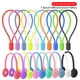 thumbnail image 3 of Bridas magnéticas mejoradas Bridas de silicona para gestión de cables Bridas magnéticas con cierre giratorio Clips reutilizables para cables para agrupar y organizar, 3 of 5