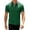 Green, variant on Men's T-Shirts Solid Basic Short Sleeve Lapel Collar Cotton Casual Daily Tops S-3XL