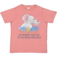thumbnail image 3 of Inktastic My Mommy Loves Me to the Moon and Back Boys or Girls Toddler T-Shirt, 3 of 5