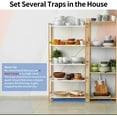 thumbnail image 2 of LULUCATCH Super Heavier Mouse Traps 12 Pack for Mice & Snakes with Non-Toxic Glue. Larger Sticky Traps for Indoor, 2 of 5
