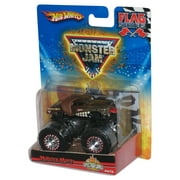 Hot Wheels Monster Jam (2009) Mutt Spectra Flames Flag Series Truck 44/75