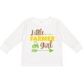 thumbnail image 3 of Inktastic Little Farmer Girl Girls Long Sleeve Toddler T-Shirt, 3 of 5