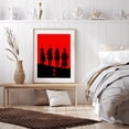 thumbnail image 6 of Diamond Art Kit for Adults, Silhouette Warrior Women Red Background Diamond Painting for Adults Beginners, 5D DIY Diamond Art Painting Kits, Colorful Diamond Painting Craft for Home Decor 12x16, 6 of 7