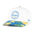 thumbnail image 2 of Men's '47 White/Powder Blue Los Angeles Chargers Beach Side Hitch Adjustable Hat, 2 of 4