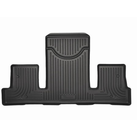 Husky Liners 19221 Weatherbeater Floor Mat Fits 2007-2017 Enclave/Traverse/Acadia/Outlook w/ 2nd Row Bucket Seats 3rd Row Liner 1pc Black