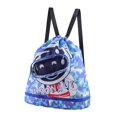 thumbnail image 4 of Mochila con cordón para gimnasio Salvador natación húmeda Azul, 4 of 10