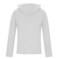 thumbnail image 5 of AnuYalue Mens Workout Hoodie Quick Dry Thin Slim Fit Sweatshirts Lightweight Sun Protection Long Sleeve Hoodies Outdoor Jogger Sweatshirt, 5 of 6